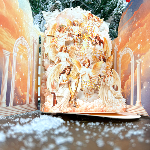 Thiệp Giáng Sinh 3D - Angel Christmas - TAYTA