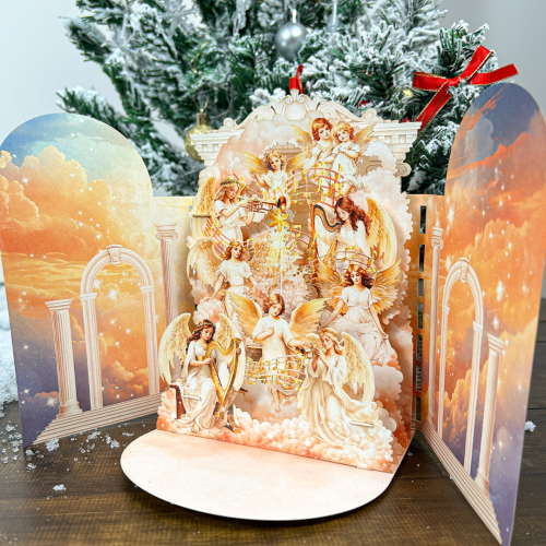 Thiệp Giáng Sinh 3D - Angel Christmas - TAYTA