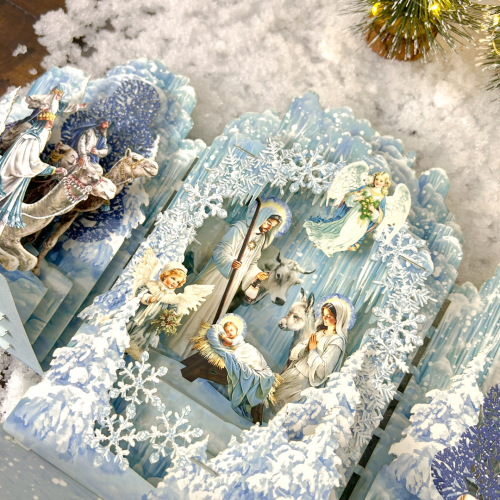 Thiệp Giáng Sinh 3D - Icy Christmas - TAYTA