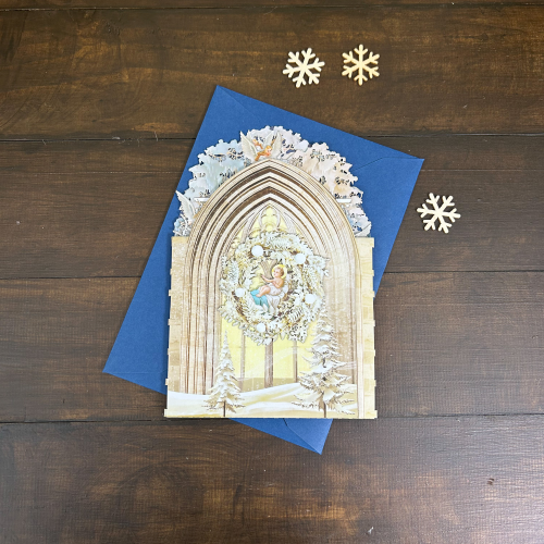 Thiệp Giáng Sinh Christmas Snowflakes Quà Tặng Noel - TAYTA