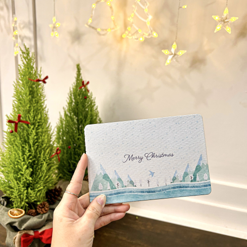 Thiệp 3D Christmas Trees Trang Trí Giáng Sinh Dễ Thương - TAYTA
