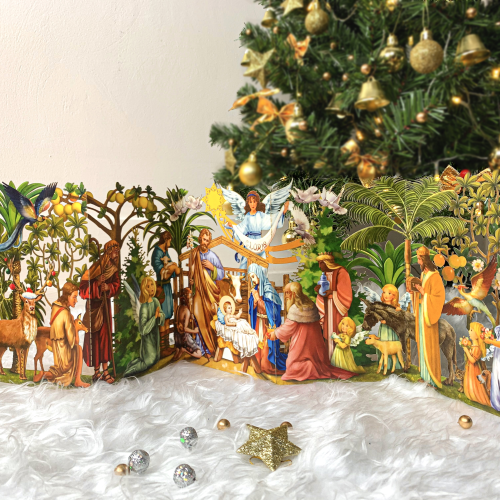 Thiệp Ziczac Đêm Giáng Sinh - Holynight Ziczac Cards