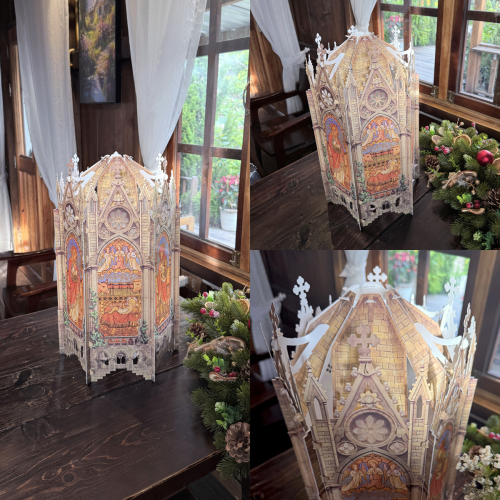 Lồng Đèn Lục Giác Stone Phong Cách Cổ Điển Sang Trọng - TAYTA