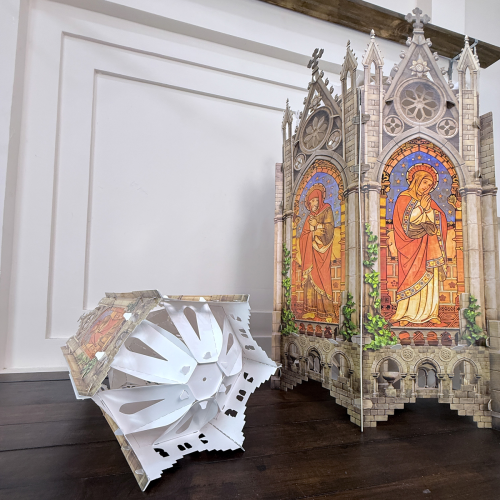 Lồng Đèn Lục Giác Stone Phong Cách Cổ Điển Sang Trọng - TAYTA