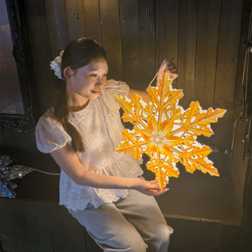 [51CM] NS001 - Lồng Đèn Ngôi Sao Cách Điệu Trang Trí Giáng Sinh - TAYTA