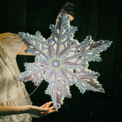 [51CM] NS002 - Lồng Đèn Ngôi Sao Cách Điệu Trang Trí Giáng Sinh - TAYTA