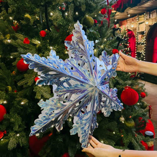 [51CM] NS002 - Lồng Đèn Ngôi Sao Cách Điệu Trang Trí Giáng Sinh - TAYTA