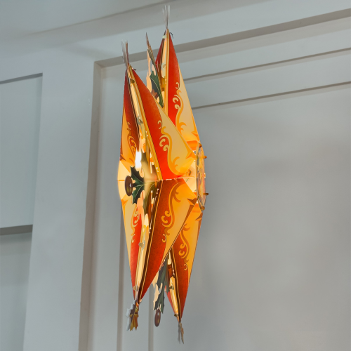 [75CM] NS005 - Lồng Đèn Ngôi Sao Cỡ Lớn Phong Cách Vintage - TAYTA