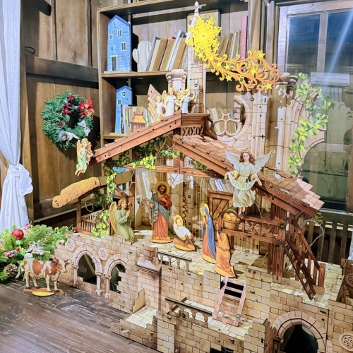 [1M35] HANG ĐÁ GIÁNG SINH STONE GỖ PLYWOOD CAO CẤP - TAYTA