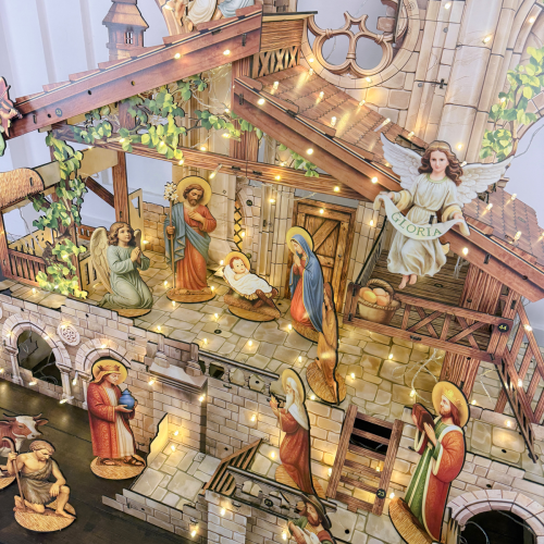 [1M35] HANG ĐÁ GIÁNG SINH STONE GỖ PLYWOOD CAO CẤP - TAYTA