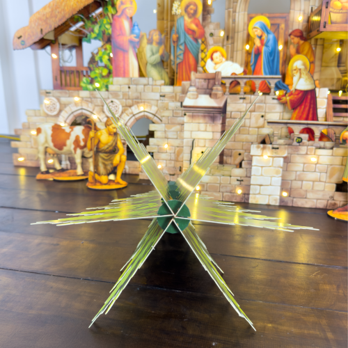 Cây Thông Xanh Trang Trí Giáng Sinh  41cm Giấy 2 Lớp - TAYTA