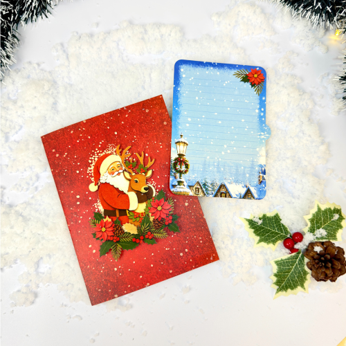 Thiệp 3D Santa Claus 2026 TAYTA - Quà Tặng Giáng Sinh Ấn Tượng Với Thiết Kế 3D Chuyển Động Độc Đáo