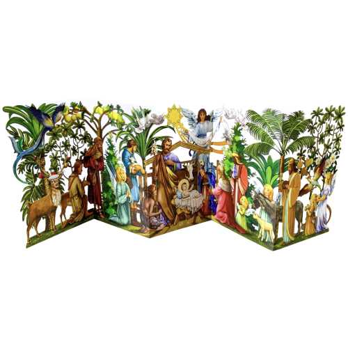Thiệp Ziczac Đêm Giáng Sinh - Holynight Ziczac Cards