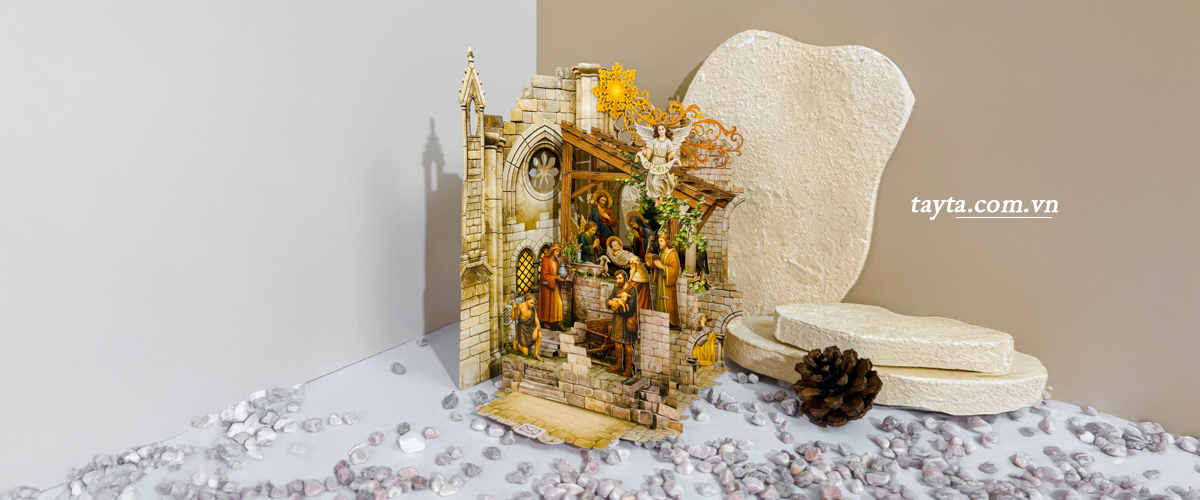 Thiệp 3D Giáng Sinh đẹp và mới nhất