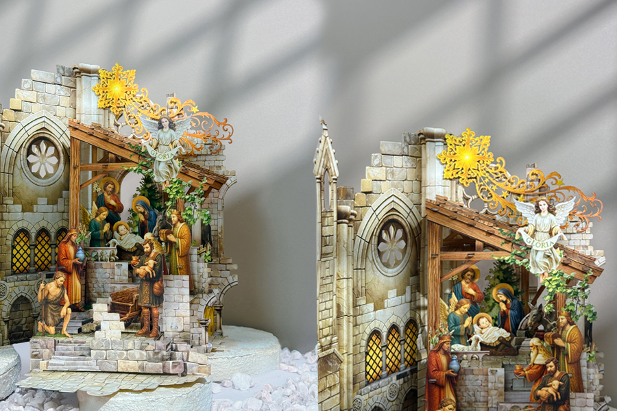 nơi mua thiệp 3d giáng sinh noel đẹp tayta