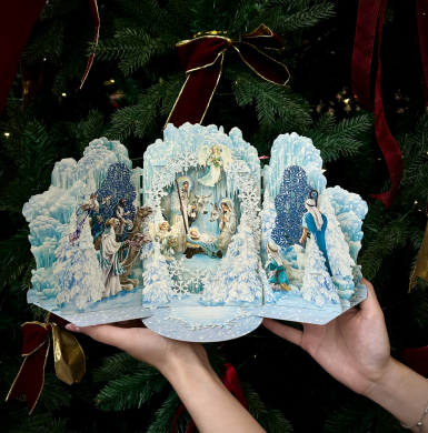 Thiệp Giáng Sinh 3D - Icy Christmas - TAYTA
