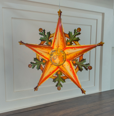 [75CM] NS005 - Lồng Đèn Ngôi Sao Cỡ Lớn Phong Cách Vintage - TAYTA